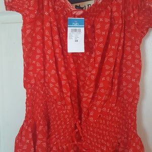 Gorgeous corset off shoulder top